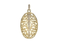 18kt yellow gold Pandora pendant with 1.3 cts diamonds. Available in white, yellow, or rose gold.
