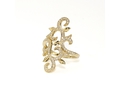 18kt yellow gold Ivy wrap ring with .42 cts diamonds. Available in white, yellow, or rose gold.
